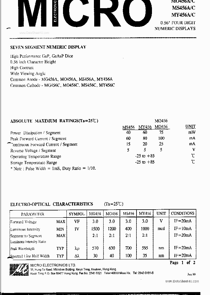 MS456A_630142.PDF Datasheet