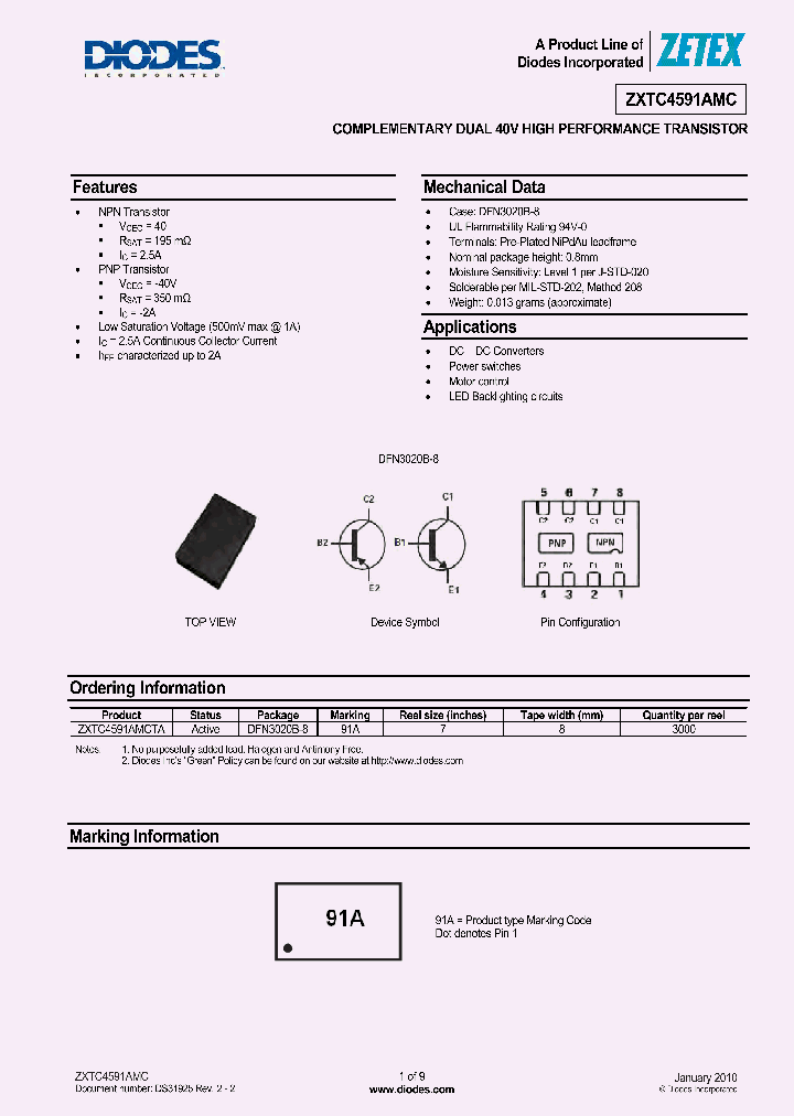 ZXTC4591AMC_962770.PDF Datasheet