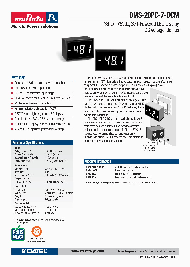 DMS-20PC-7-DCM_963605.PDF Datasheet