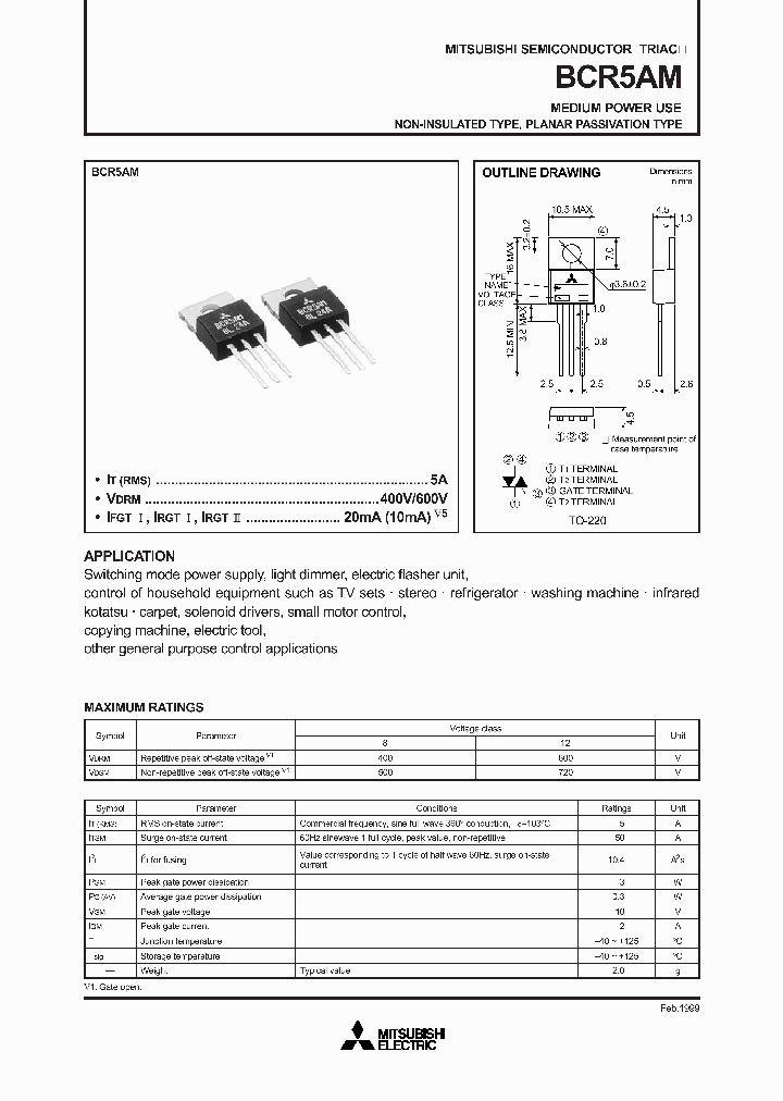 BCR5AM_759947.PDF Datasheet