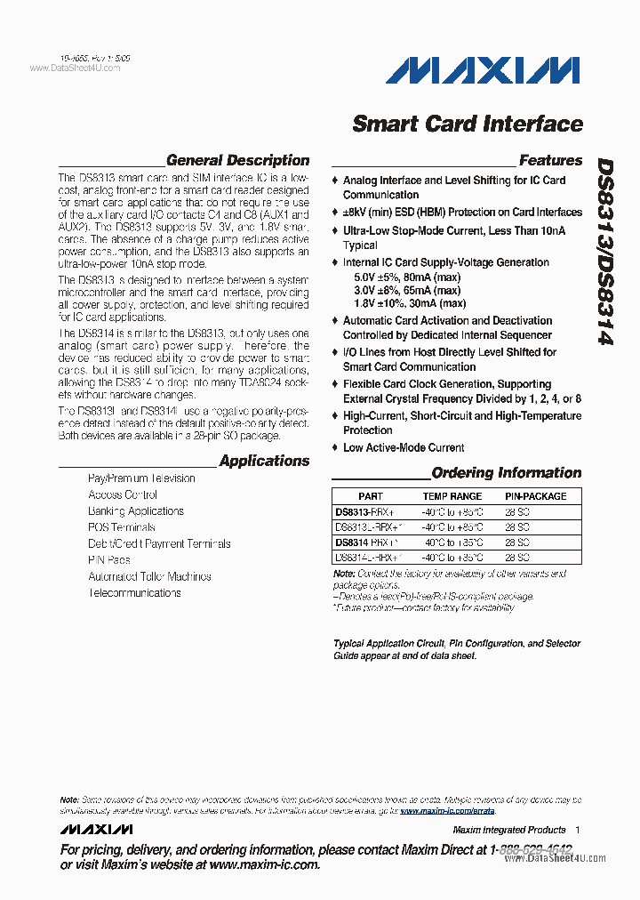 DS8313_647047.PDF Datasheet