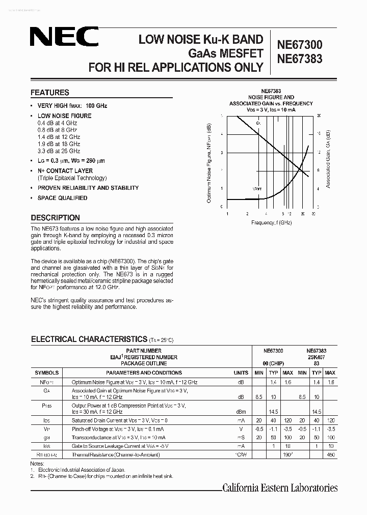 NE67300_655400.PDF Datasheet