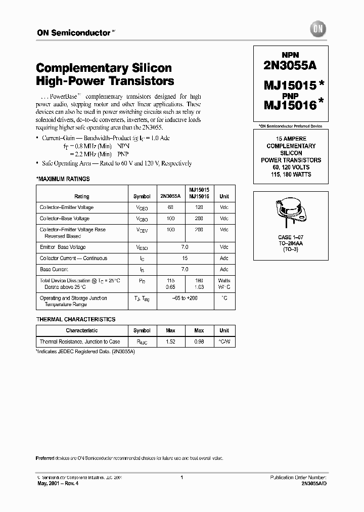 2N3055A-D_829454.PDF Datasheet