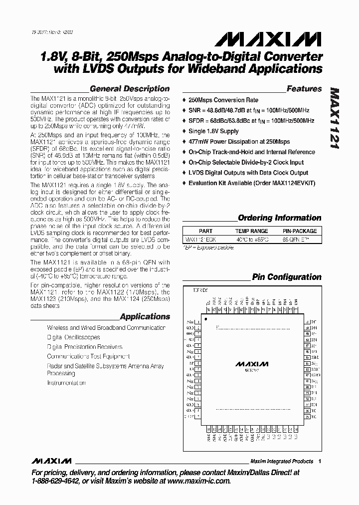 MAX1121_830942.PDF Datasheet
