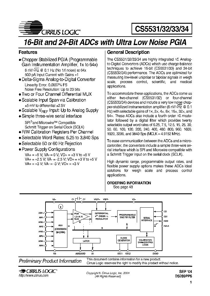 CS5531_840678.PDF Datasheet