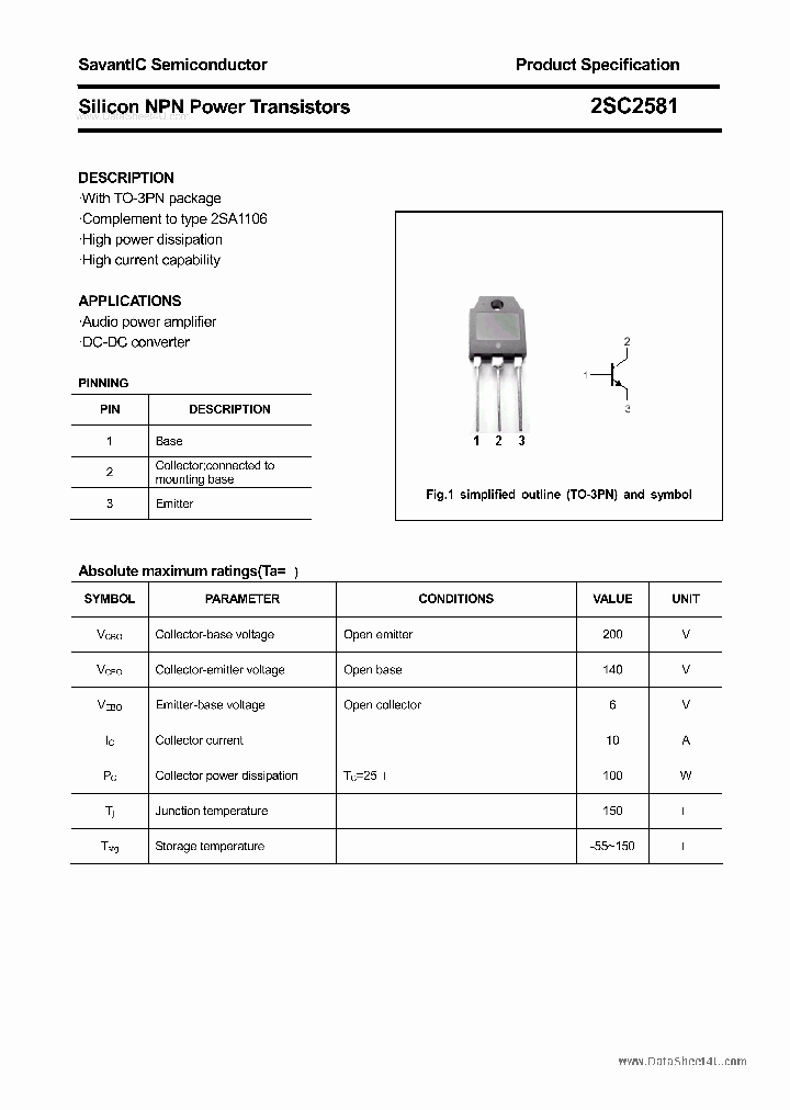 2SC2581_691155.PDF Datasheet