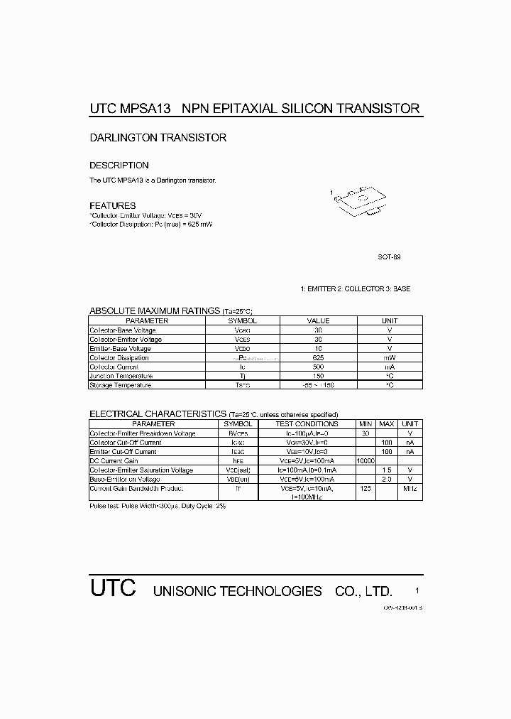 MPSA13_694979.PDF Datasheet