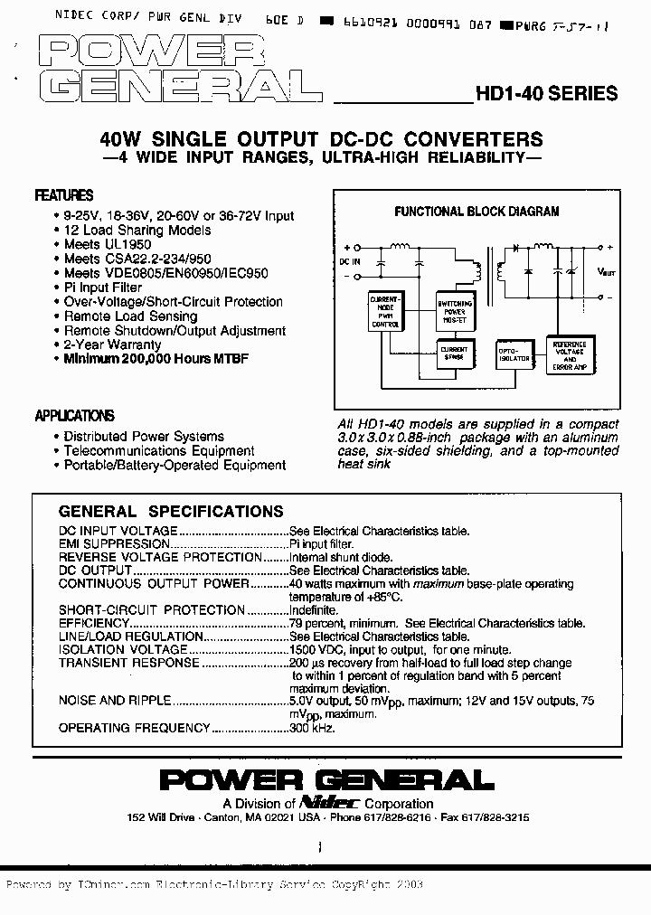HD1-40-5A1_642744.PDF Datasheet