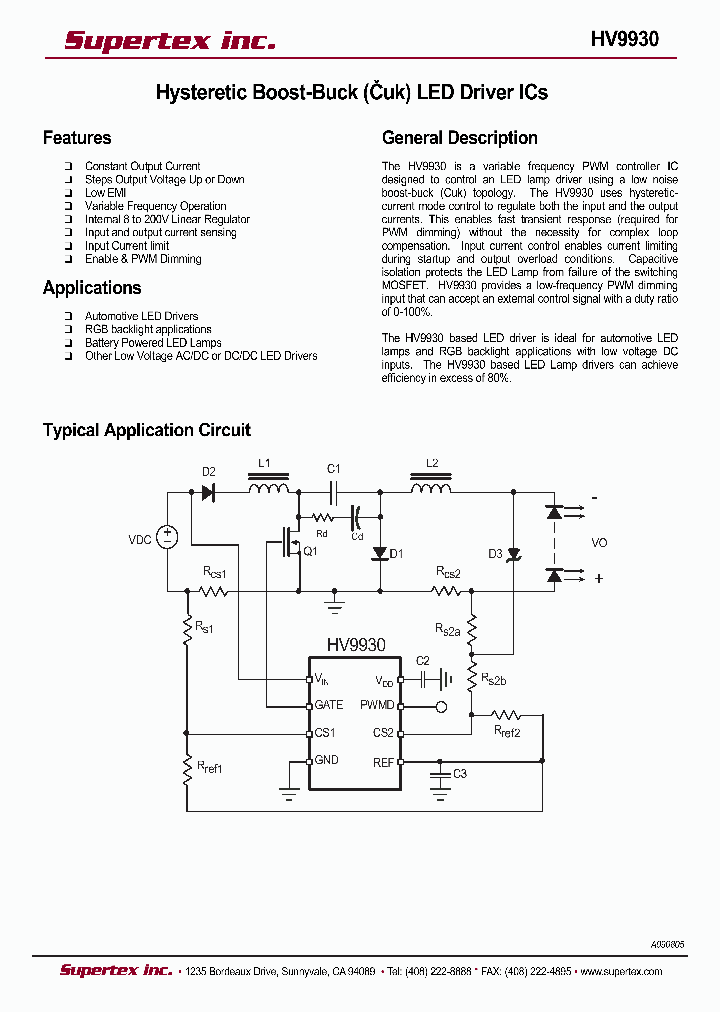 HV9930_642623.PDF Datasheet