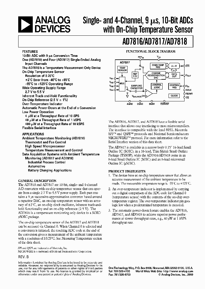 AD7816_911631.PDF Datasheet