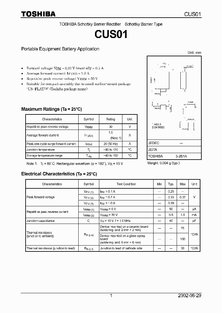 CUS01_920090.PDF Datasheet