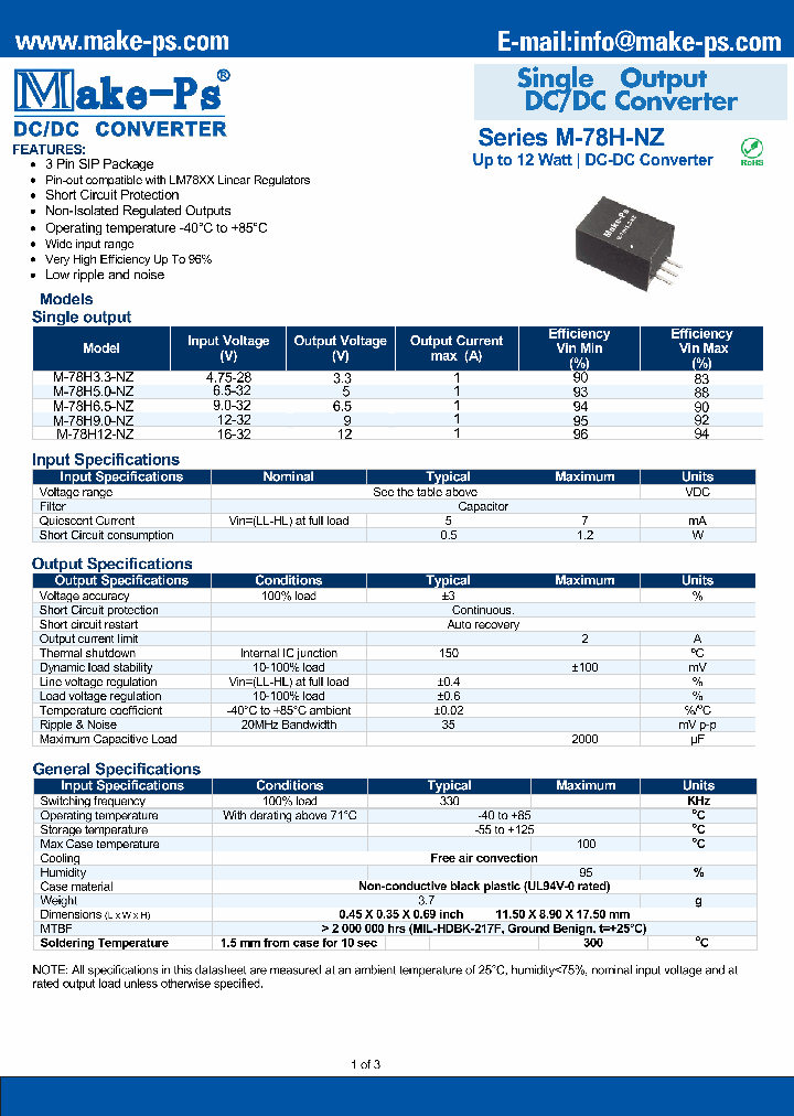 M-78H33-NZ_1009281.PDF Datasheet