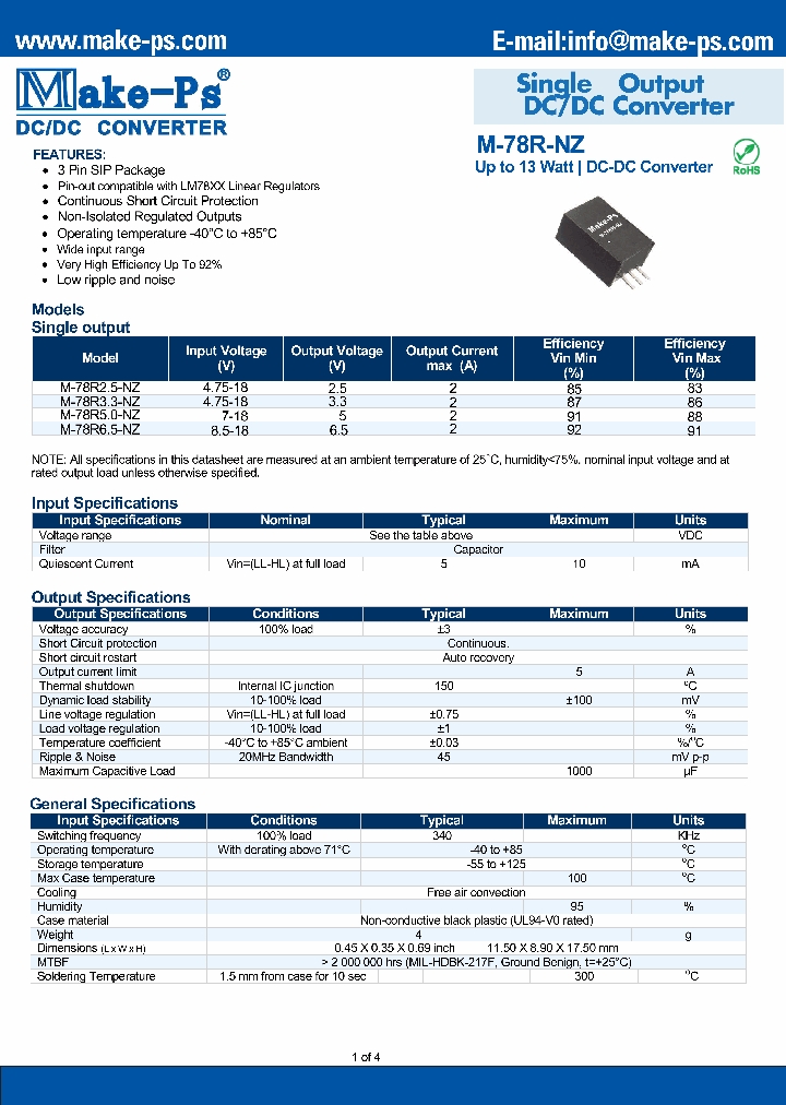 M-78R33-NZ_1009283.PDF Datasheet