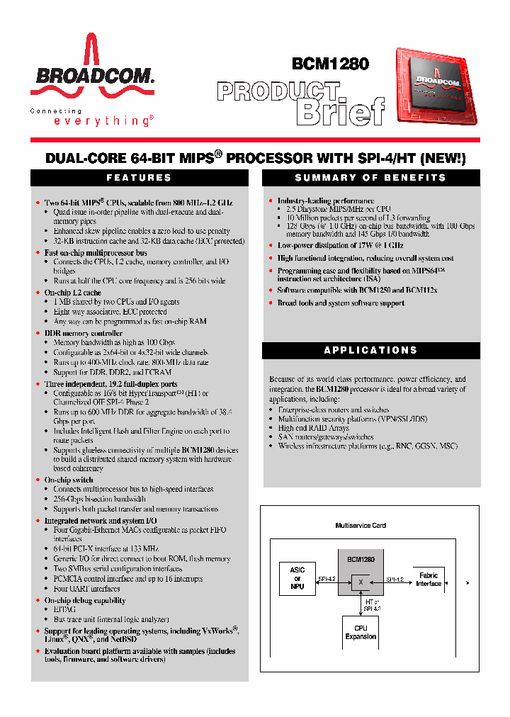 BCM1280_921763.PDF Datasheet