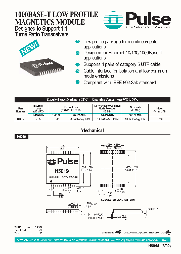 H5019_644891.PDF Datasheet