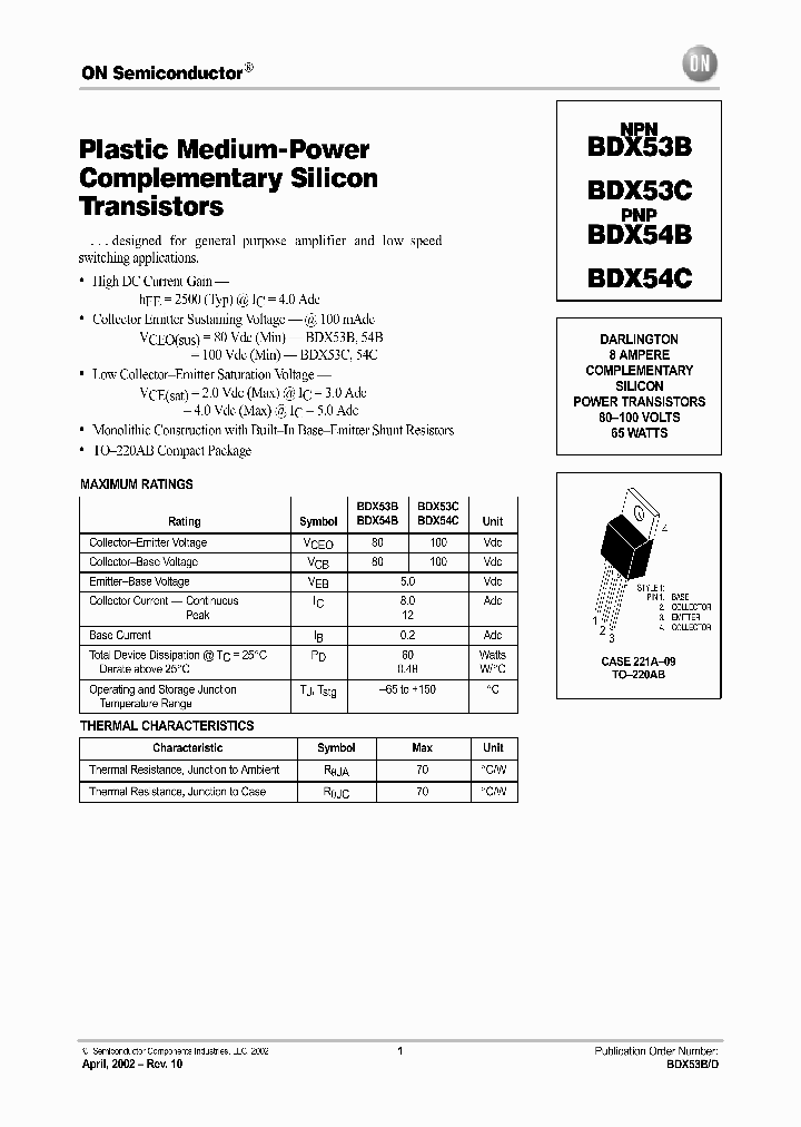 BDX53B-D_923242.PDF Datasheet