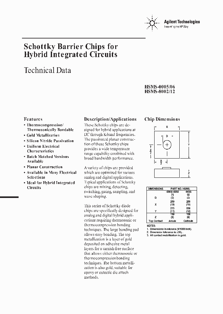 HSMS-0005_648037.PDF Datasheet