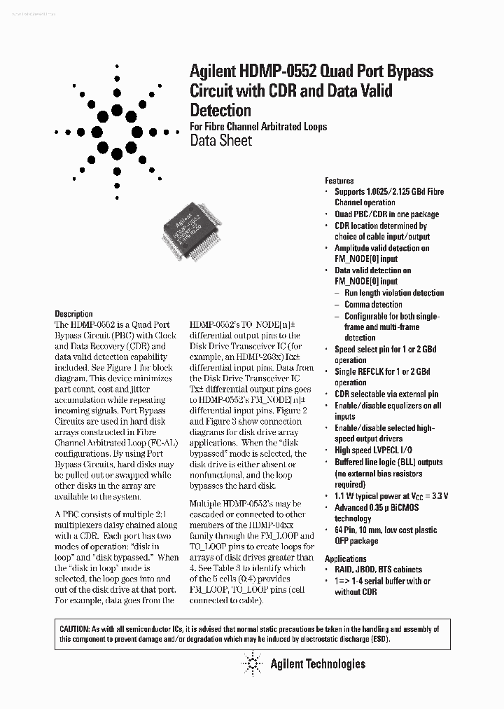 HDMP-0552_719117.PDF Datasheet