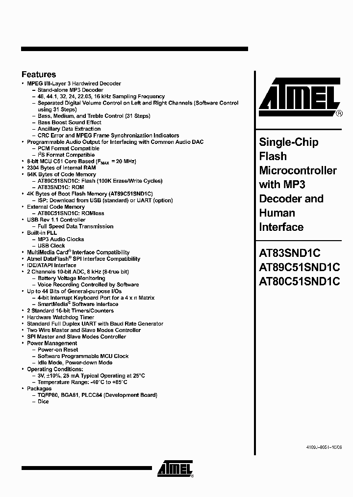 AT83SND1CXXX-ROTUL_651026.PDF Datasheet