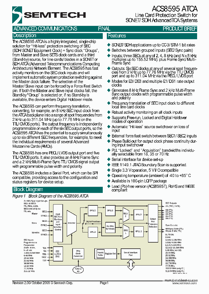ACS8595_730315.PDF Datasheet