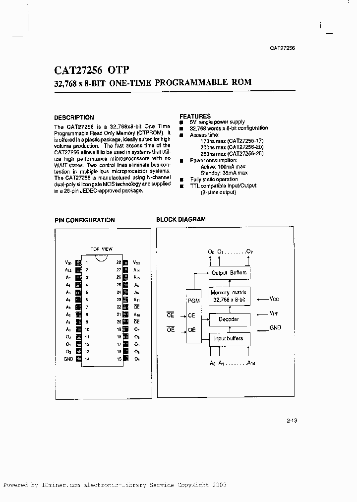 CAT27256PC-17_659228.PDF Datasheet
