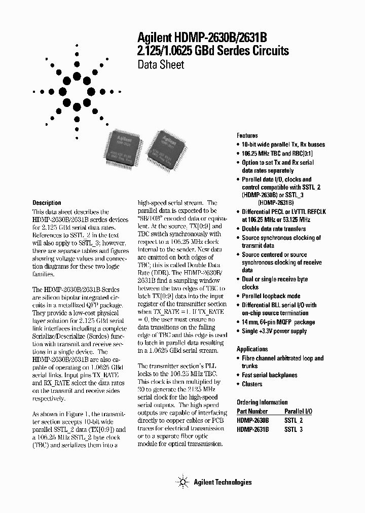 HDMP-2630B_932467.PDF Datasheet