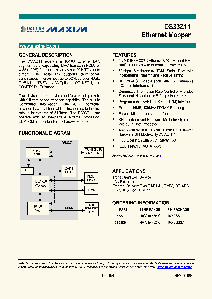 DS33Z11_934318.PDF Datasheet