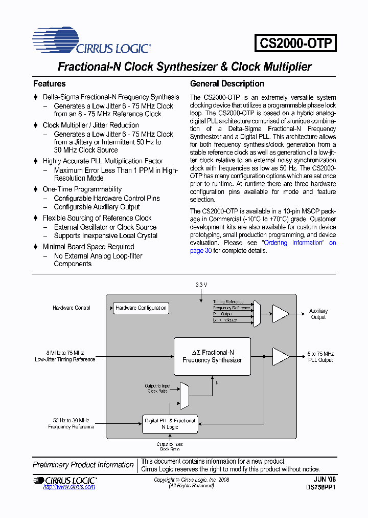 CS2000-OTP_1042848.PDF Datasheet