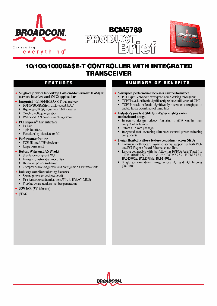 BCM5789_733580.PDF Datasheet