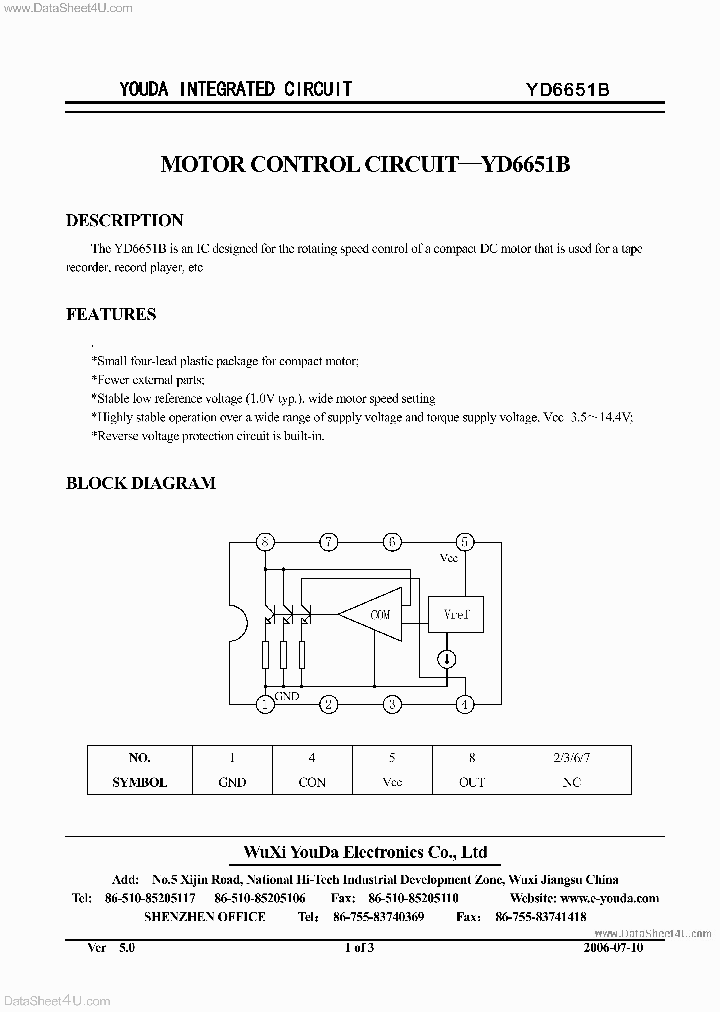 YD6651B_735972.PDF Datasheet