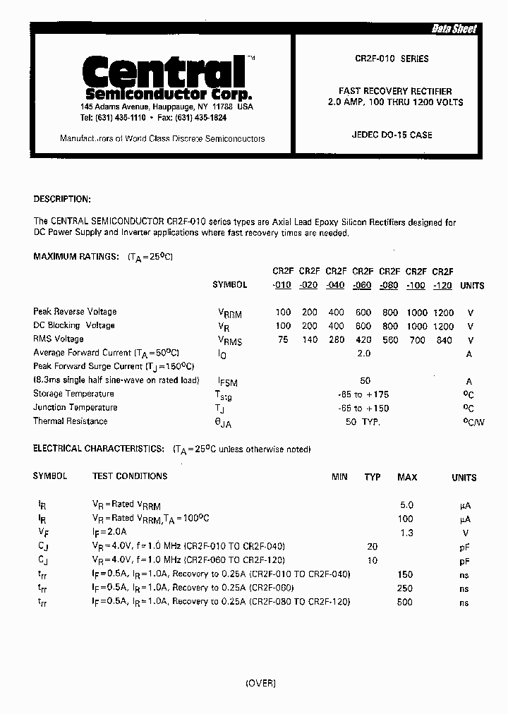 CR2F-100_947874.PDF Datasheet