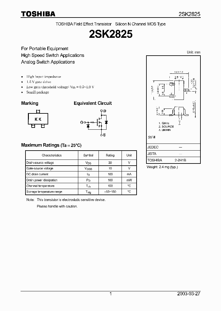 2SK2825_947896.PDF Datasheet