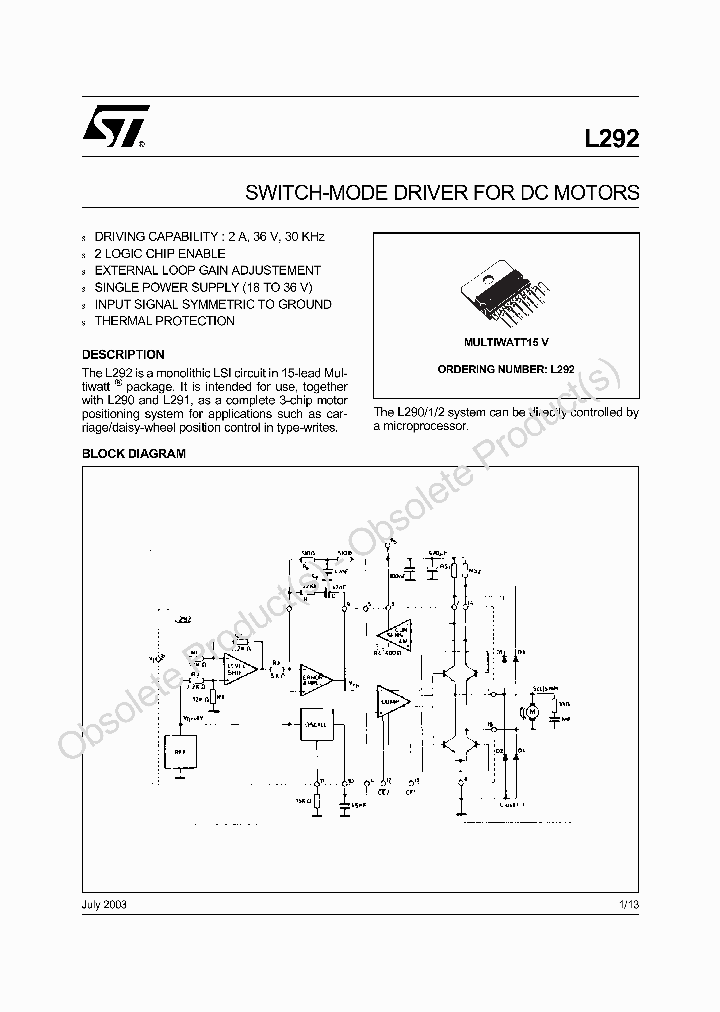 L292H_668239.PDF Datasheet