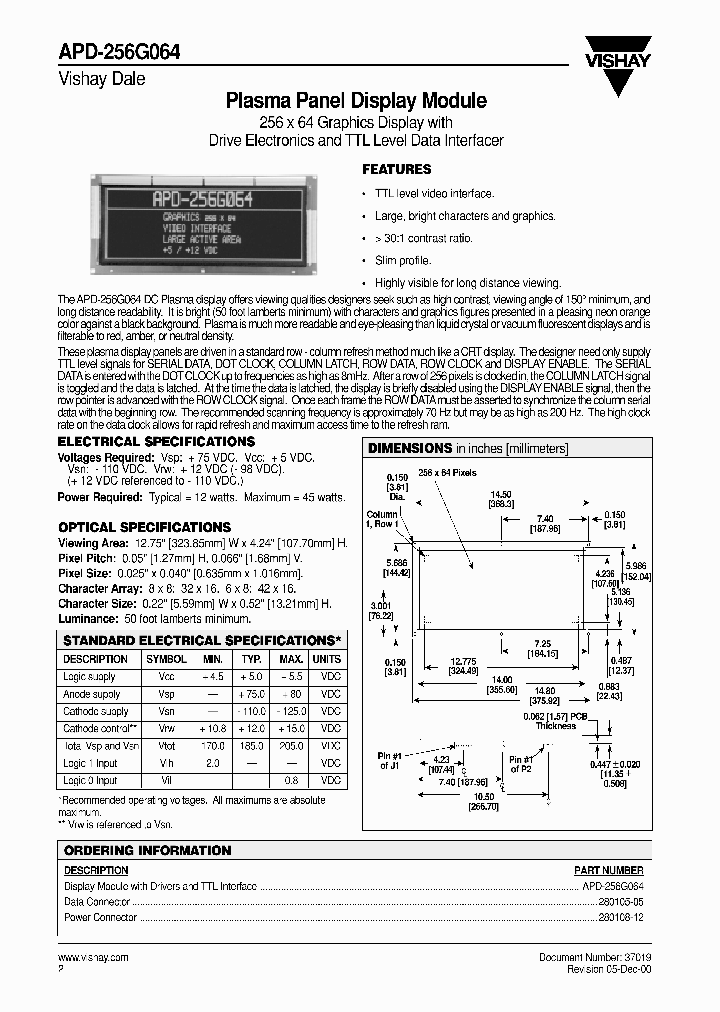 APD-256G064_954433.PDF Datasheet
