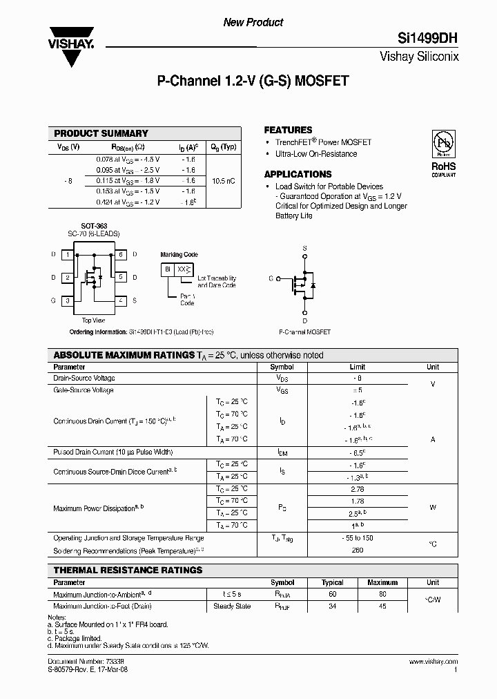 SI1499DH-T1-E3_1073105.PDF Datasheet