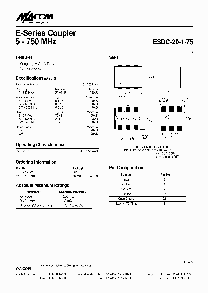ESDC-20-1-75_671208.PDF Datasheet