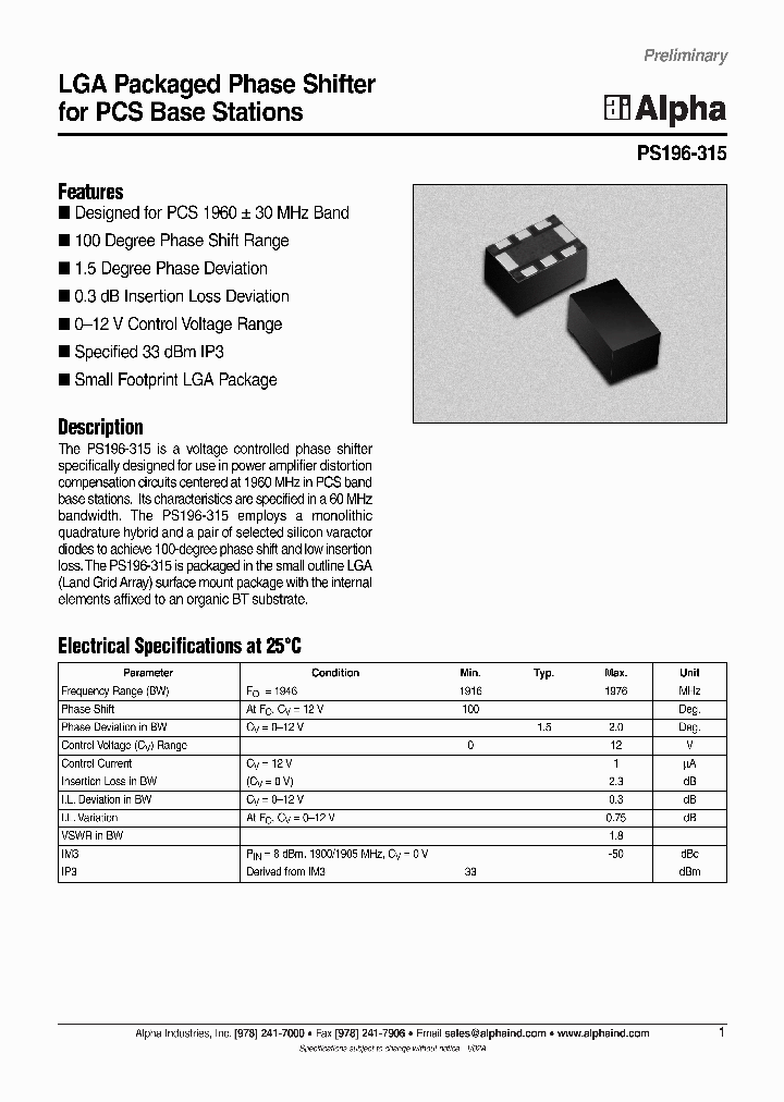 PS196-315_956503.PDF Datasheet