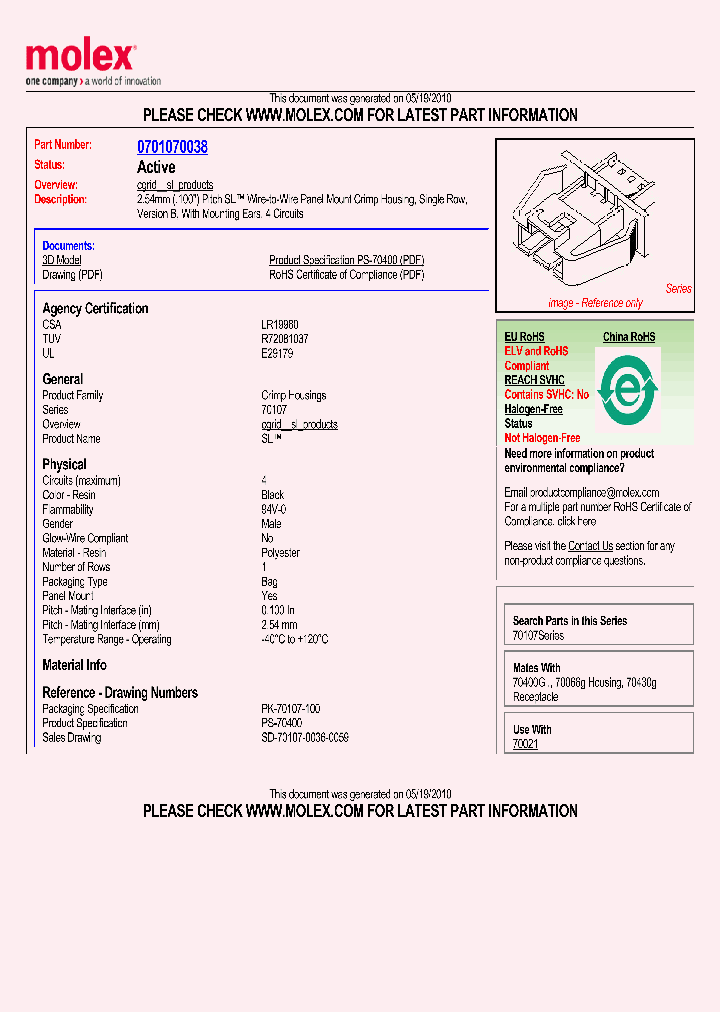 0701070038_1083585.PDF Datasheet