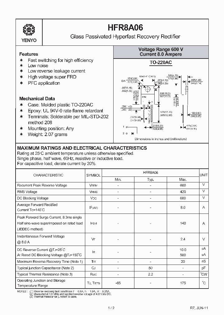 HFR8A06_1084681.PDF Datasheet