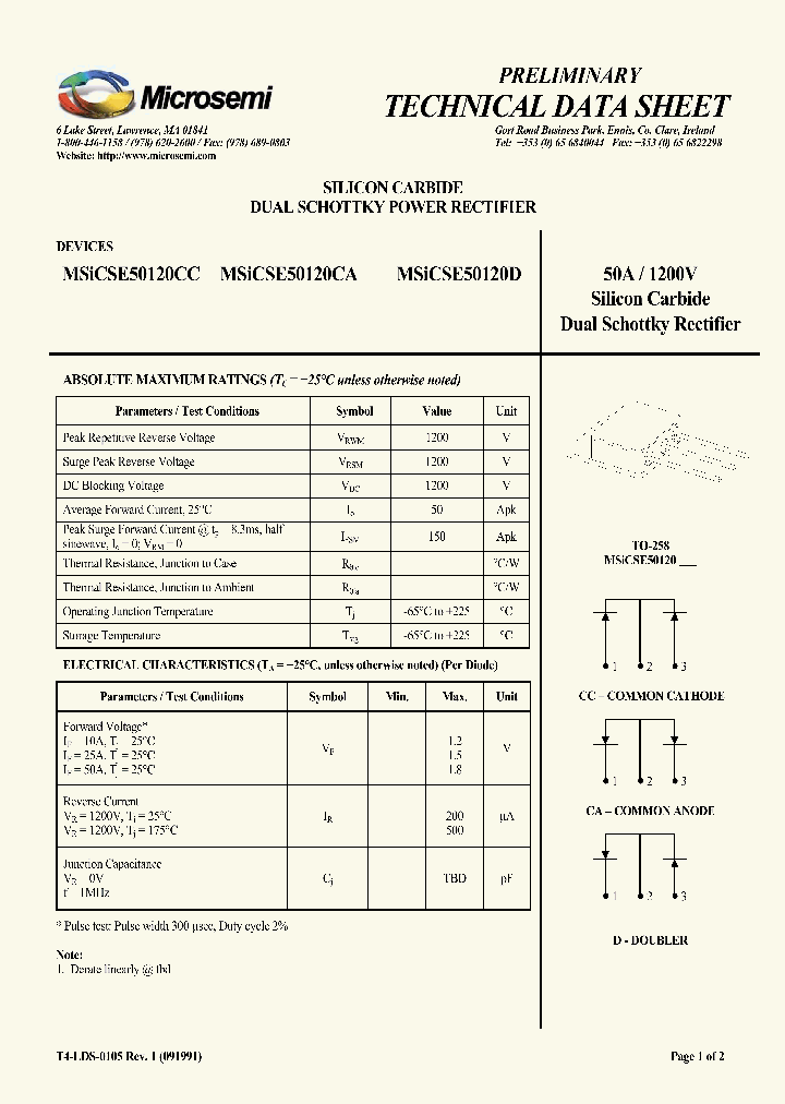 MSICSE50120CC_1086608.PDF Datasheet