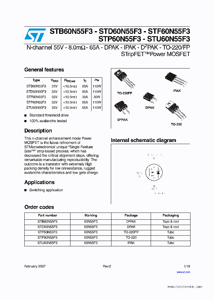 STD60N55F3_762279.PDF Datasheet