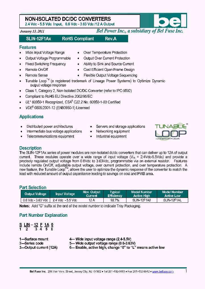SLIN-12F1A_1090029.PDF Datasheet