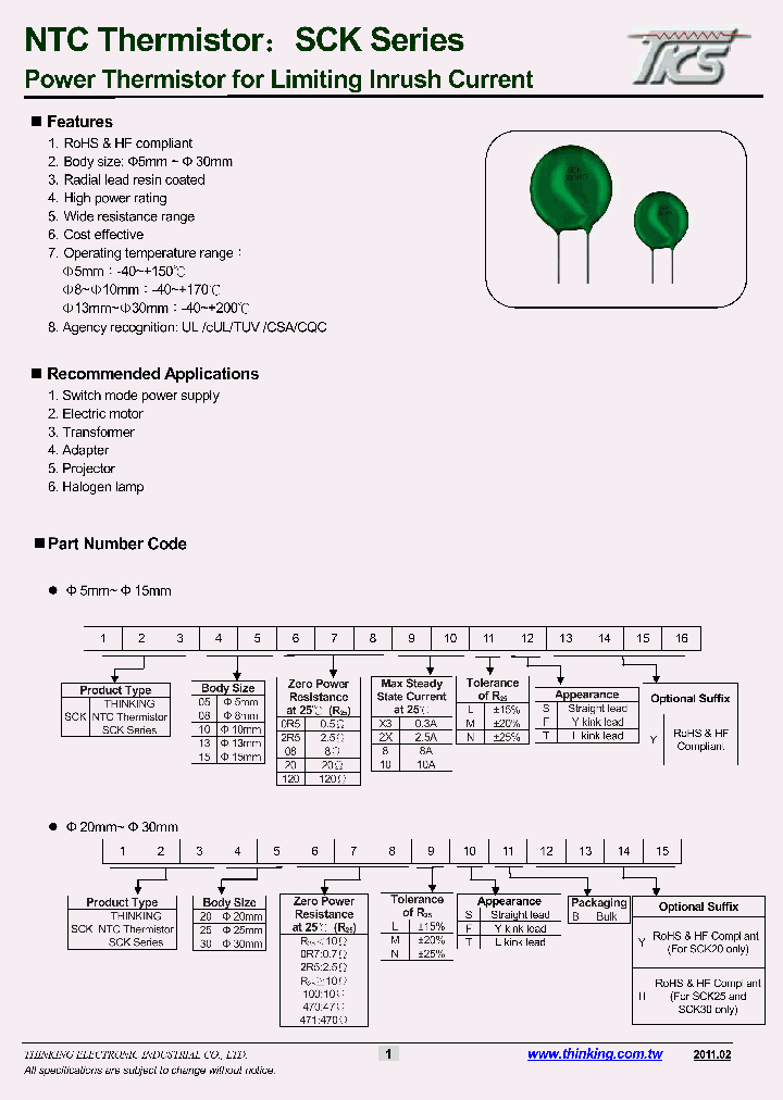 SCK10252M_1092471.PDF Datasheet