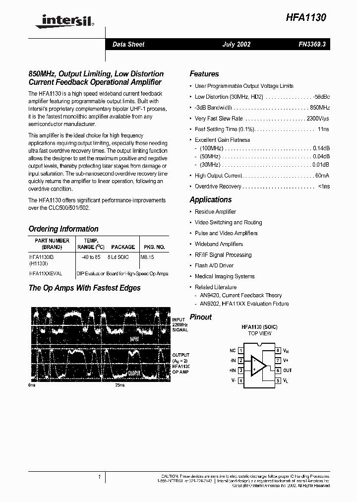 HFA1130_974575.PDF Datasheet