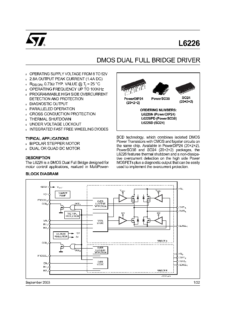L6226PD_682205.PDF Datasheet