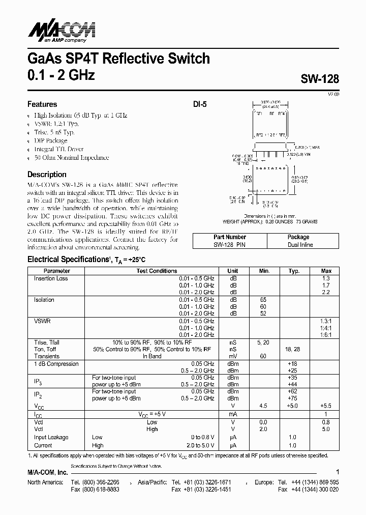 SW-128_685512.PDF Datasheet