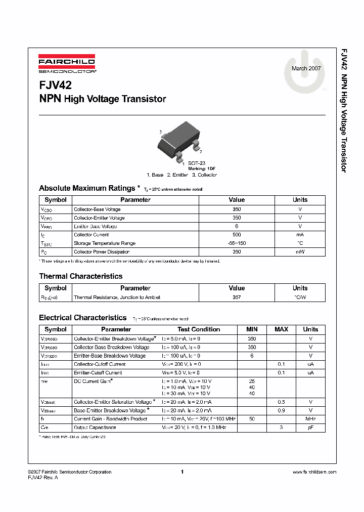 FJV42_687799.PDF Datasheet