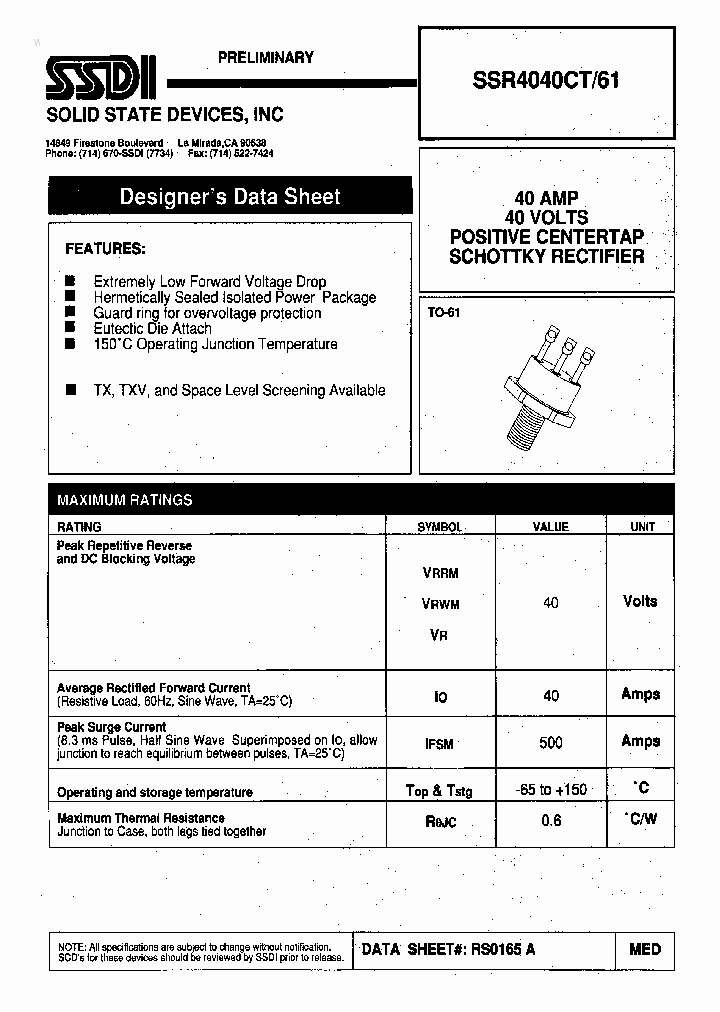 SSR4040CT61_795143.PDF Datasheet
