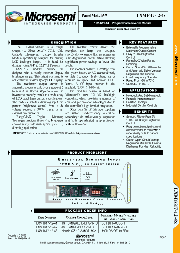 LXM1617-12-41_1029164.PDF Datasheet
