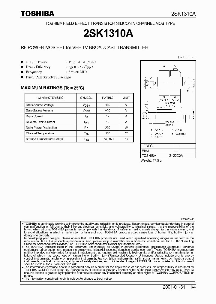 2SK1310A_1041764.PDF Datasheet